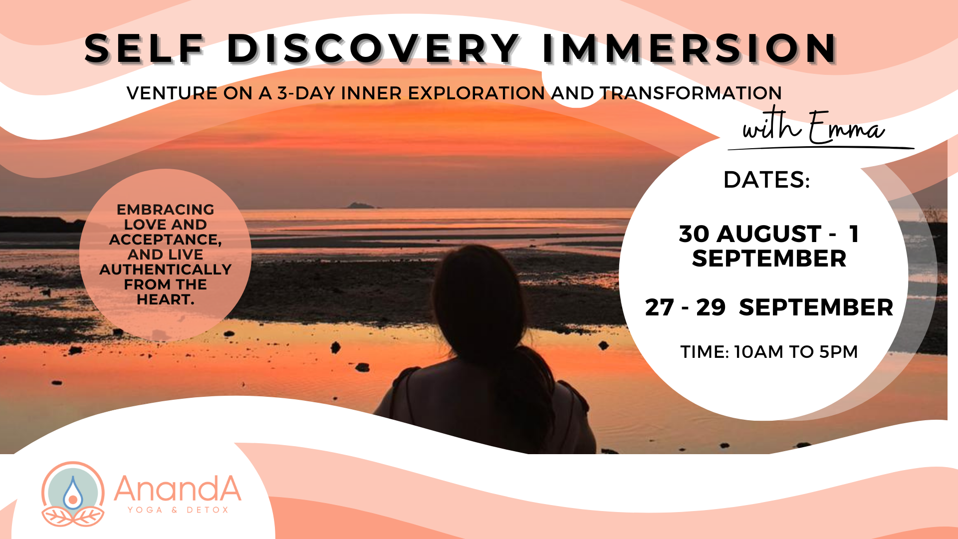 3 day self-discovery immersion