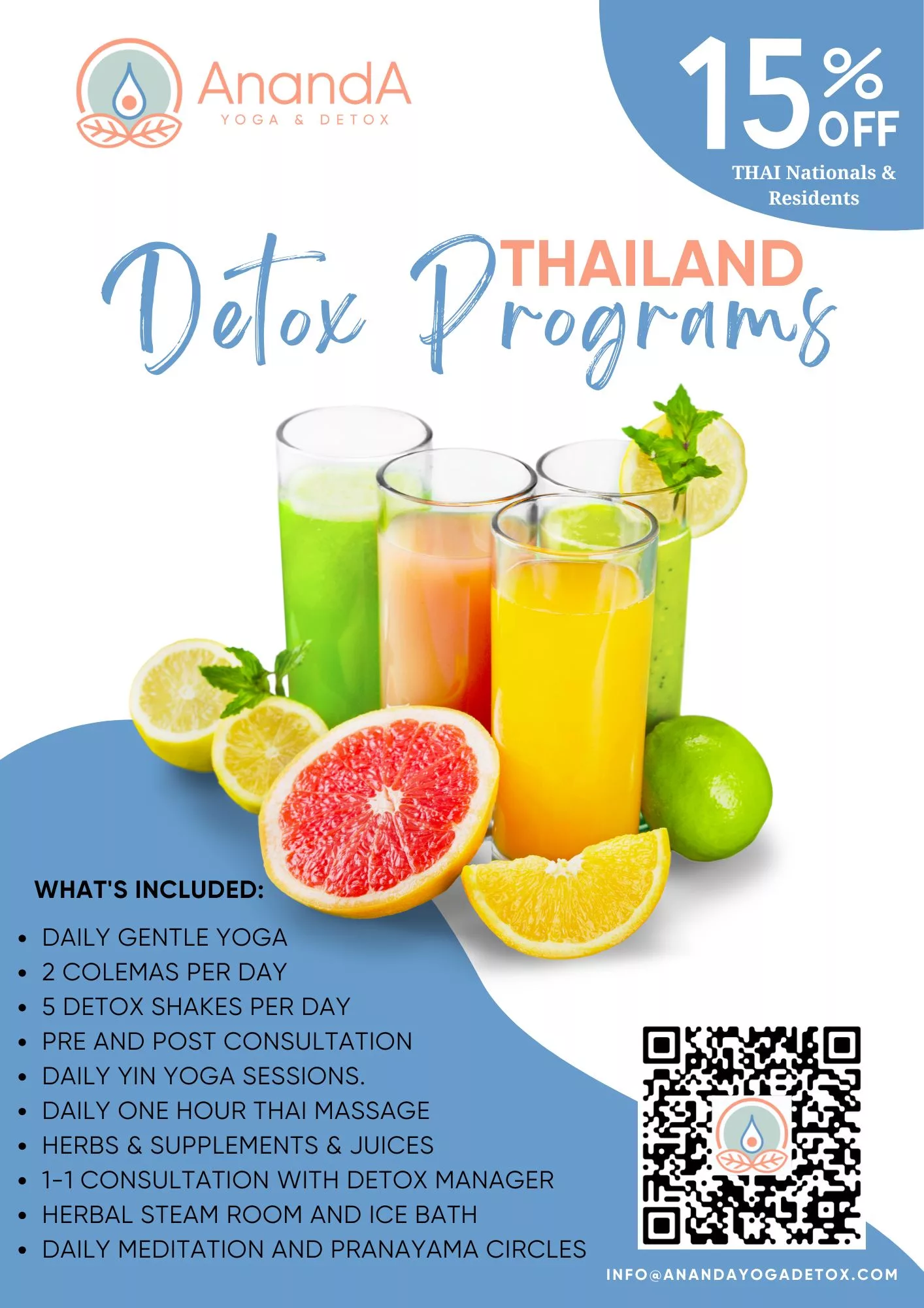 detox programs ananda yoga detox center