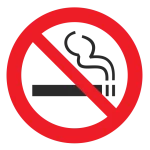 No smoking sign